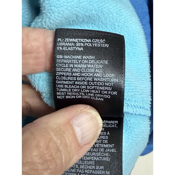 The North Face Women’s Sz XL Blue 1/4 Zip Lightweight Pullover Activewear - Picture 13 of 16